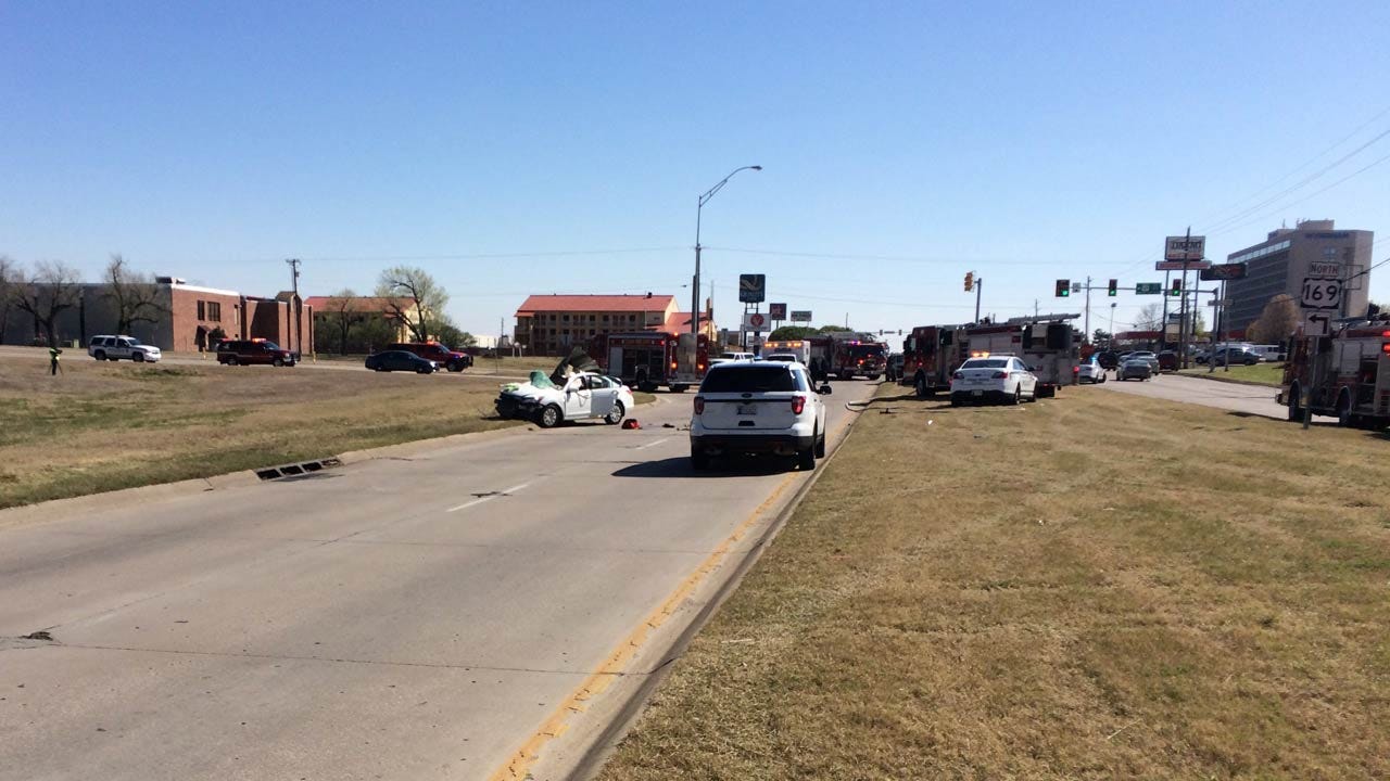 Road Rage Crash Injures Two, Tulsa Police Say