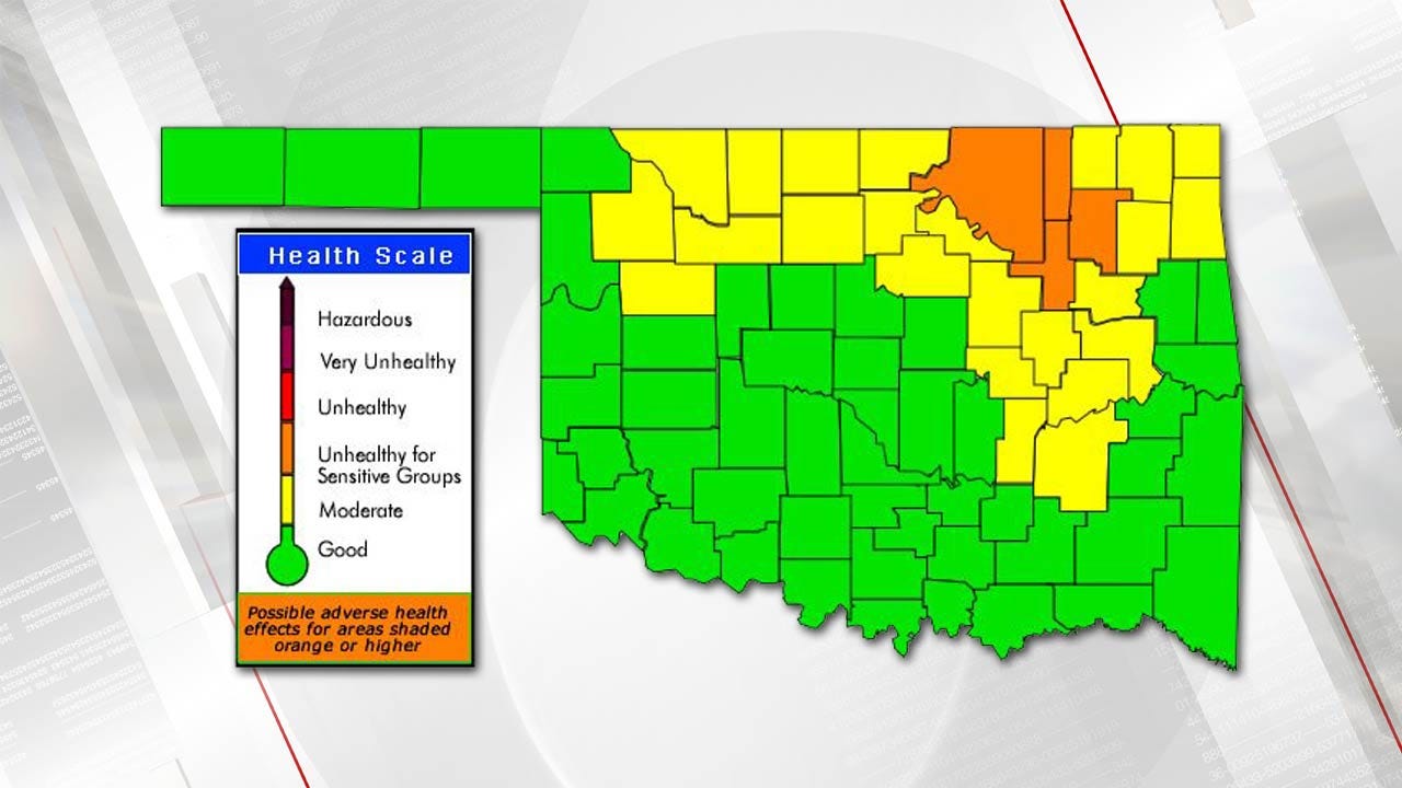 Wildfires Lead To Air Quality Advisory For Tulsa Area