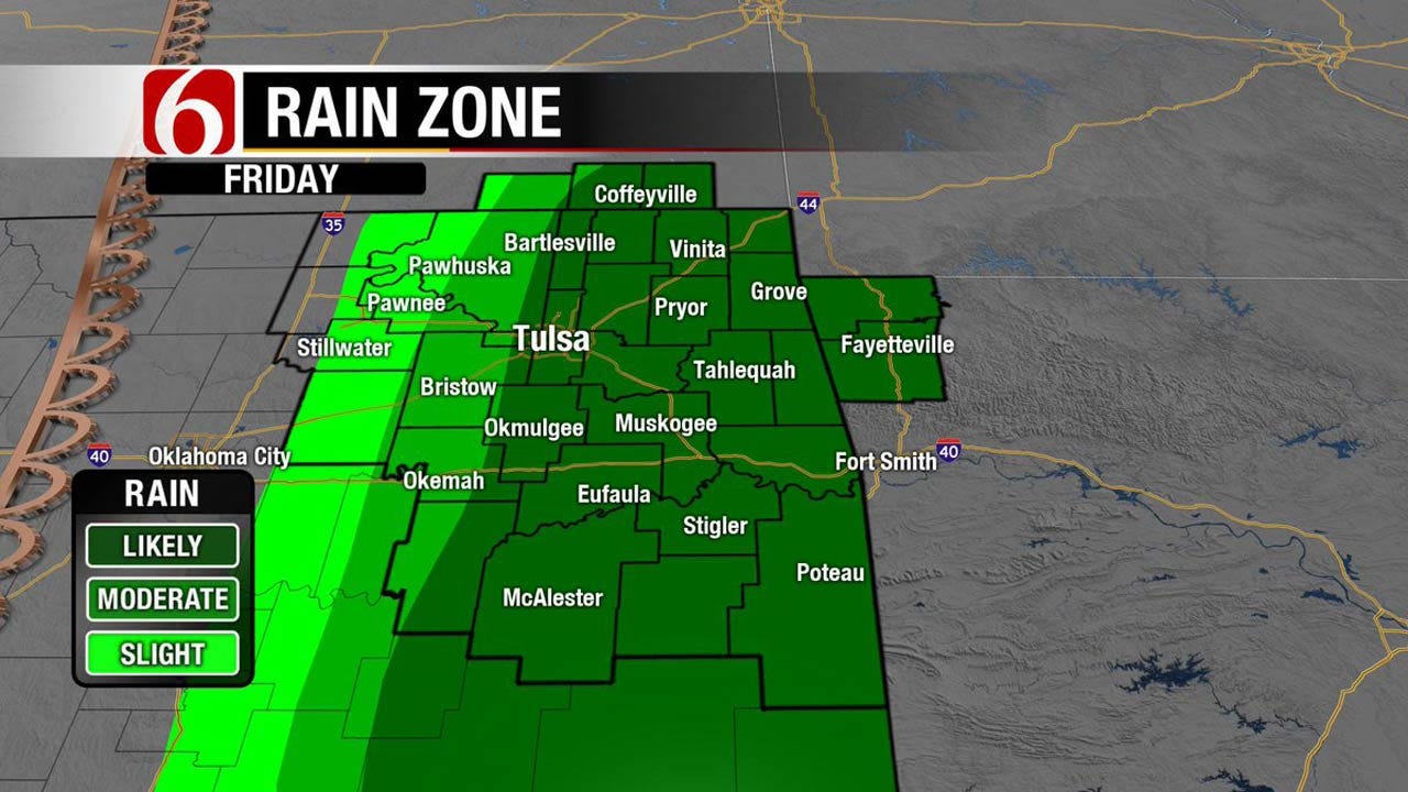 Warm And Windy Day Across Oklahoma
