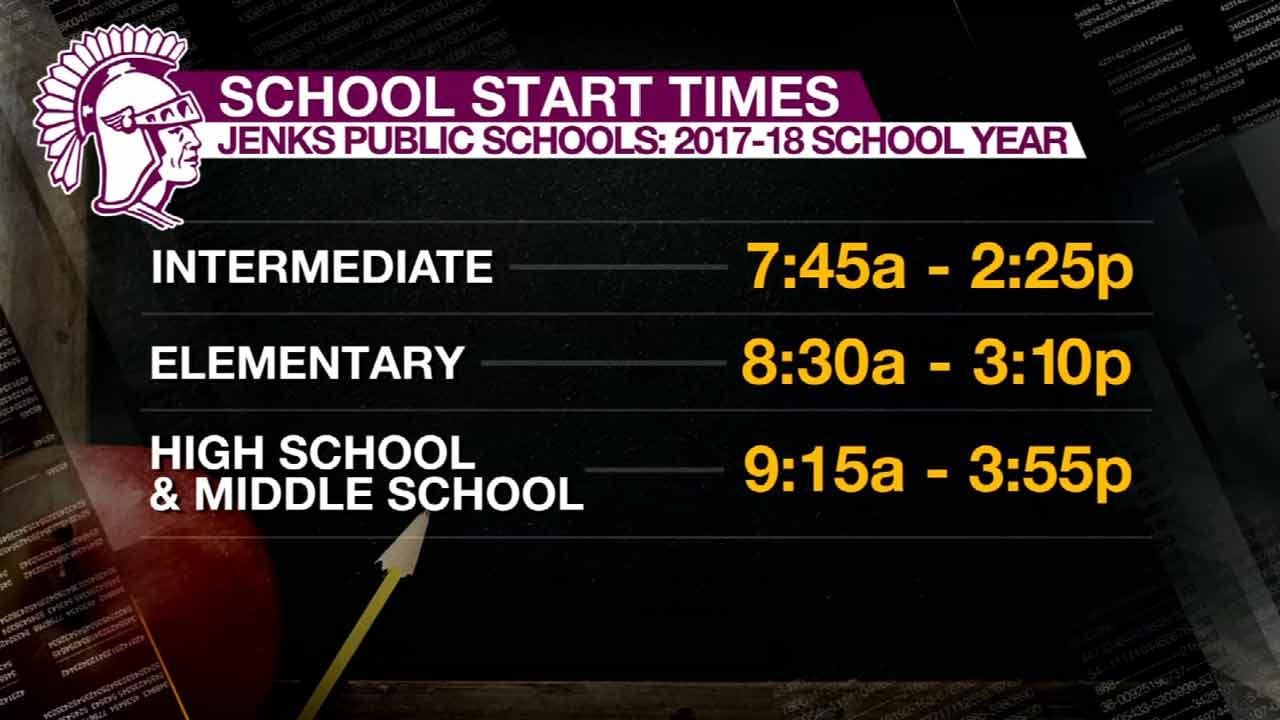Parents Express Concerns With New Jenks School Start Times