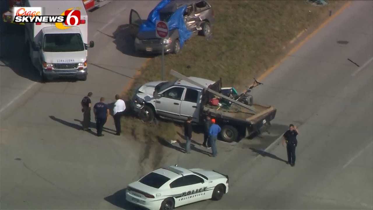 Two Die In Crash Near Collinsville, OHP Says