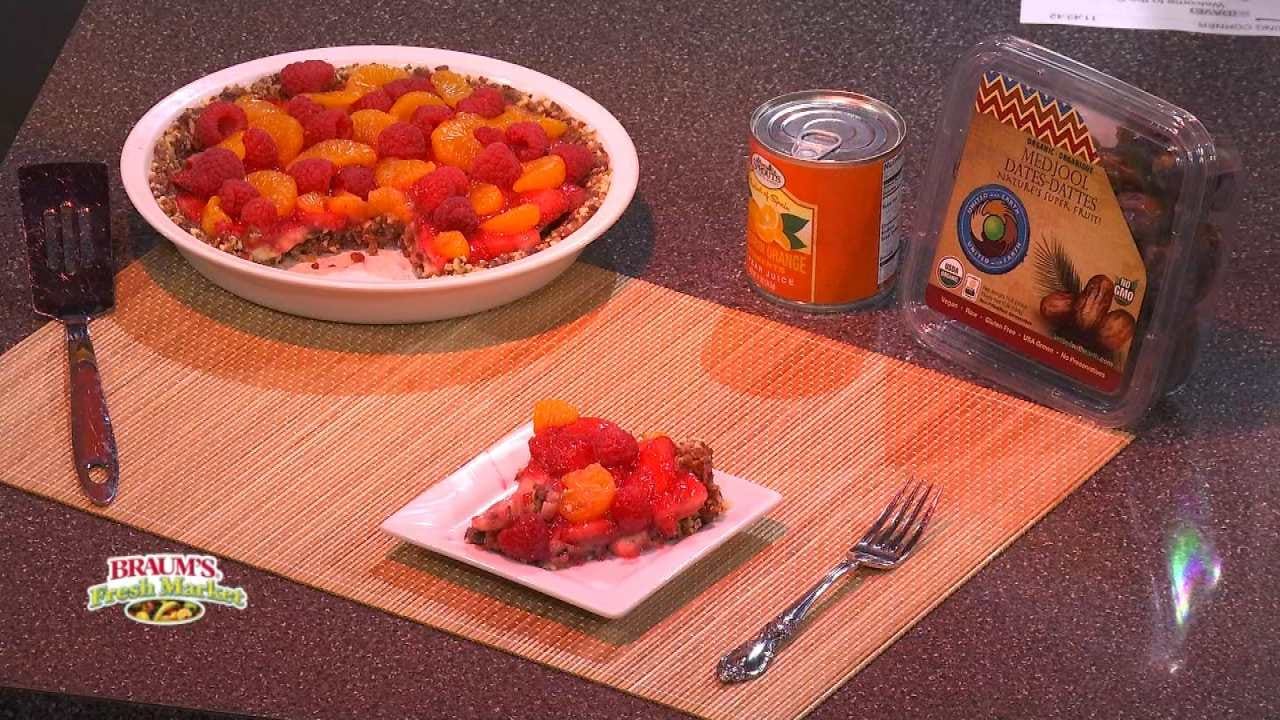 Fruit Pie With Date Nut Crust