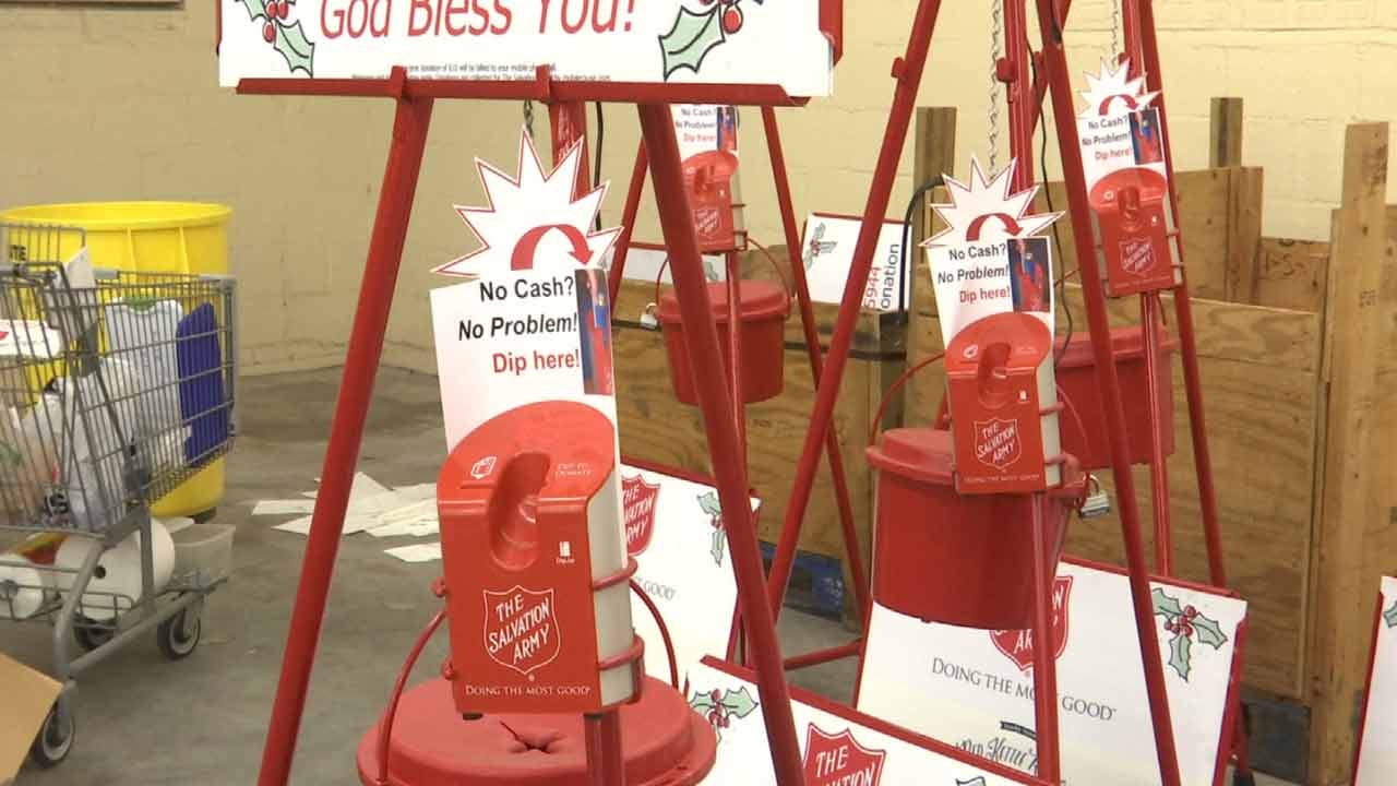 'No Cash. No Problem.' Tulsa Salvation Army Red Kettles Going Digital