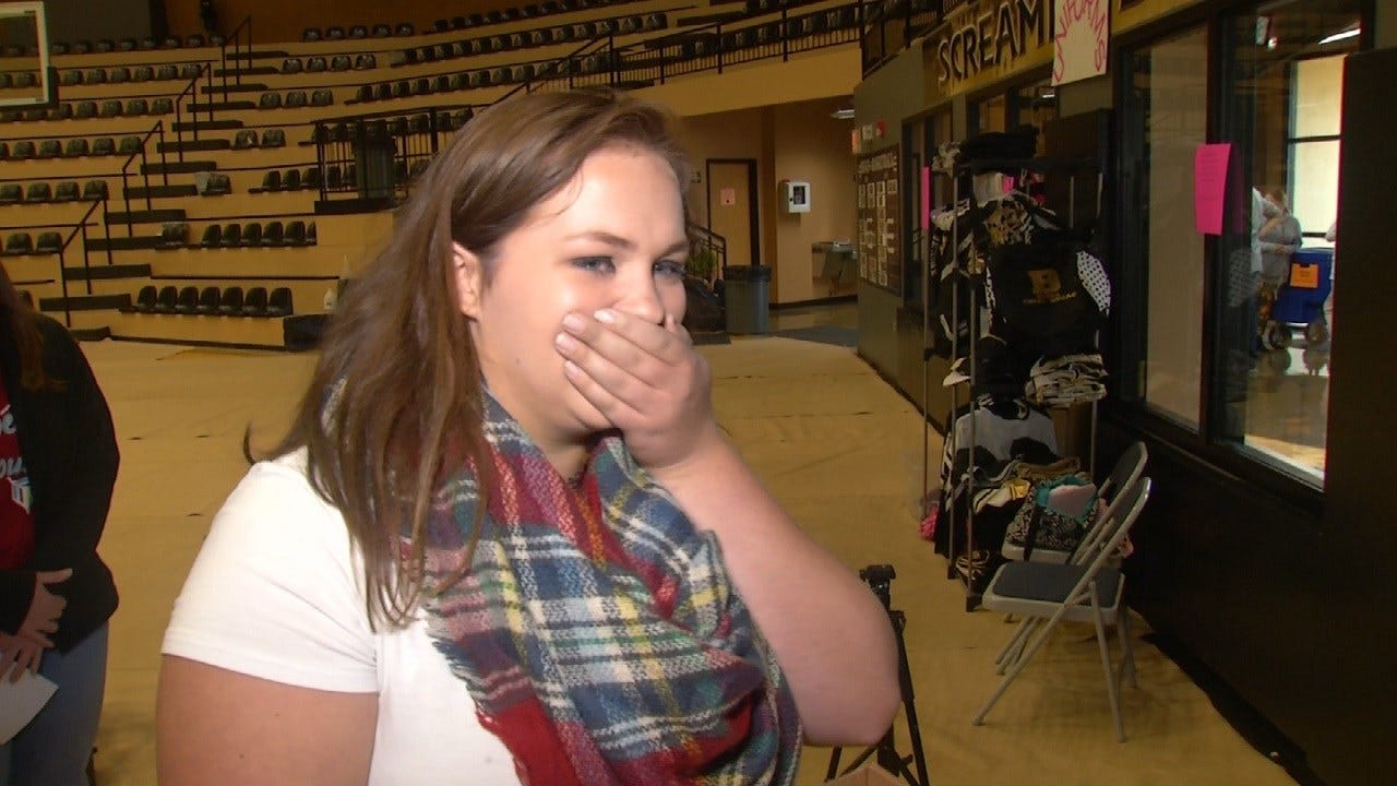Beggs High School Student Gets College Surprise