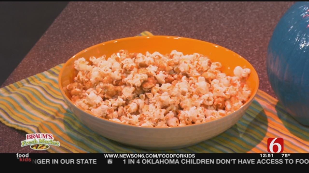 Homemade Kettle Style Caramel Corn