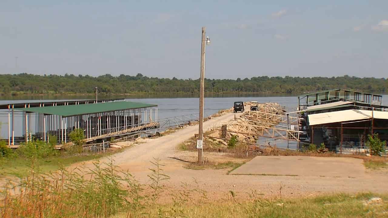 Fort Gibson Marina Damaged In May By High Winds Taking Extra Precautions