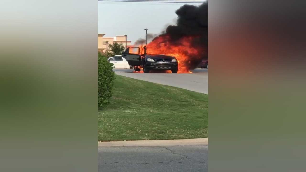 Tulsa Car Fire