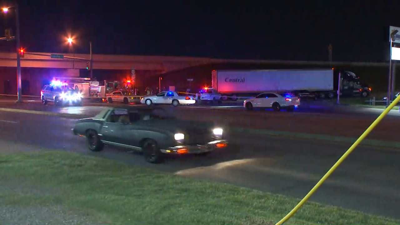 Motorcyclist Dies In Tulsa Crash Involving Semi