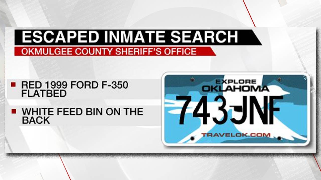 Search For Escaped Inmate Resumes In Okmulgee County