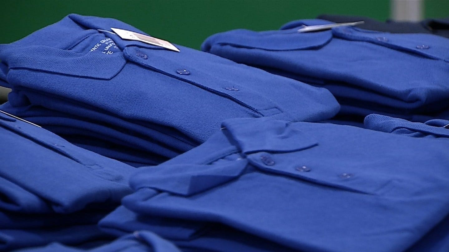 Tulsa Church Gives Uniforms And Supplies To Elementary Students