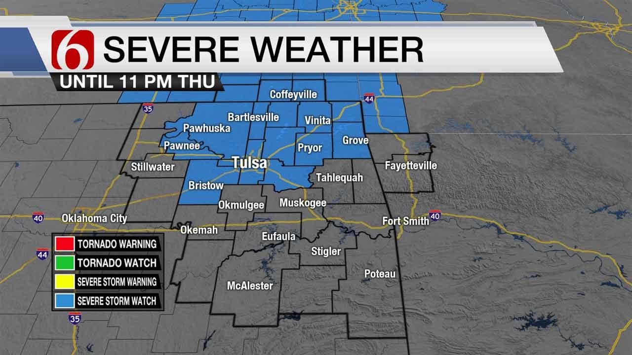 Severe Storms Cause Damage, Power Outages In NE Oklahoma