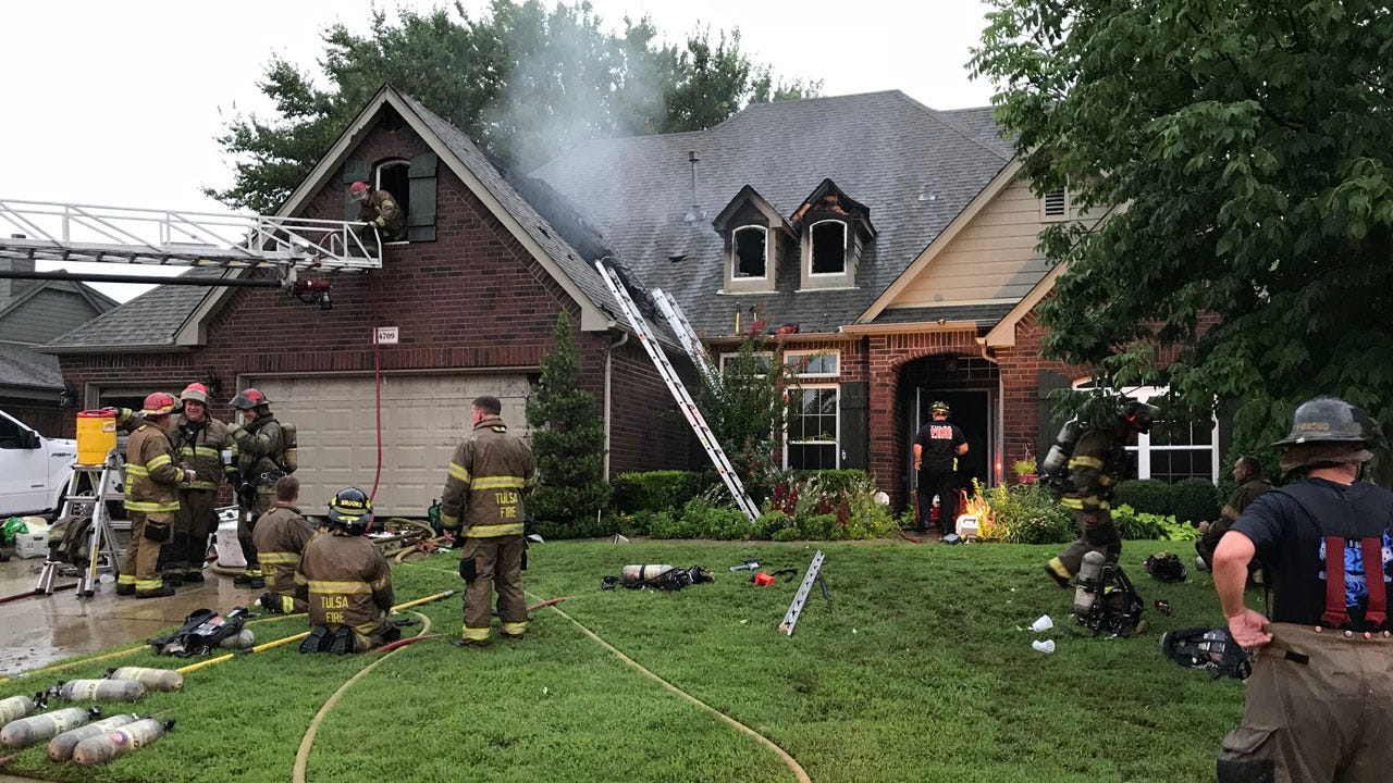 Lightning Strike Likely Cause Of Sunday Morning House Fire