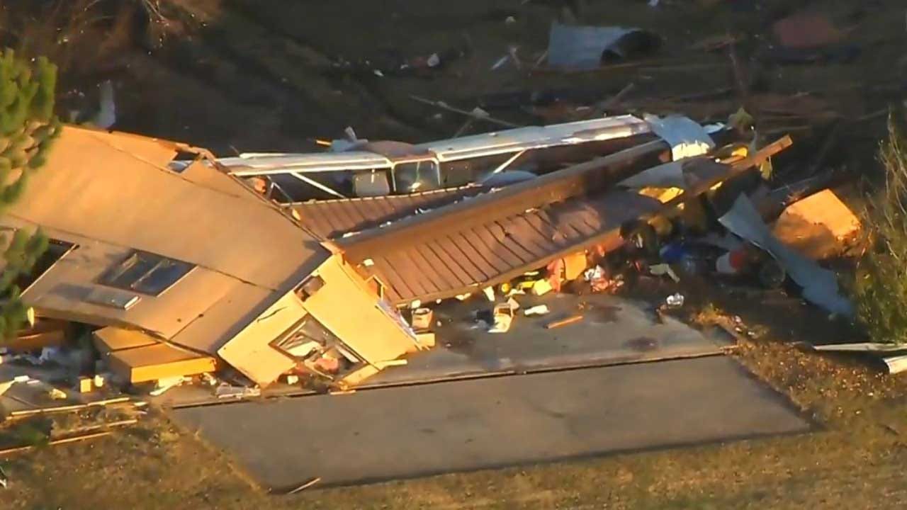 Oklahomans Reporting Damage After Confirmed Tornado Touches Down