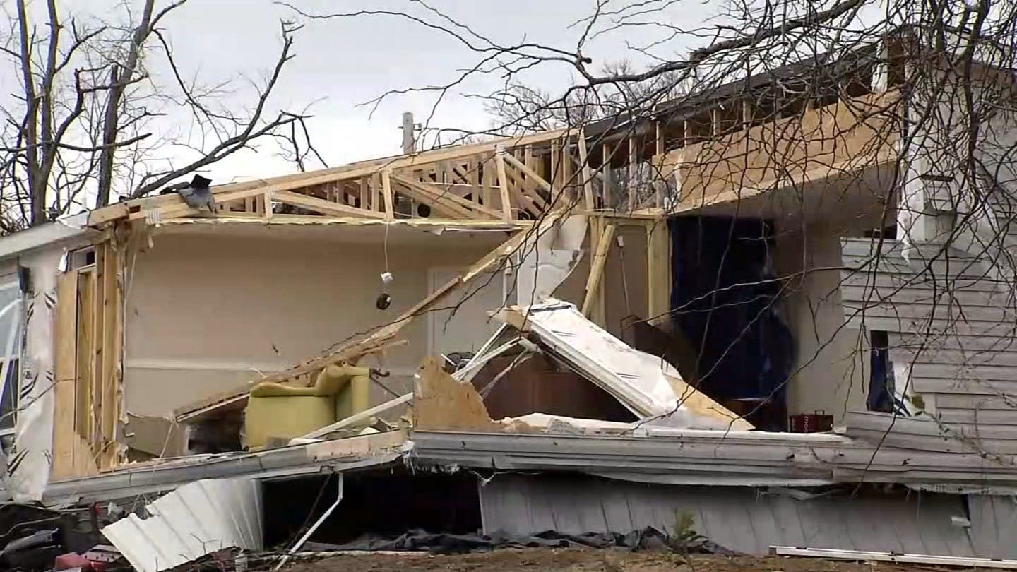 Cookson Tornado Damage Not Enough For FEMA Help