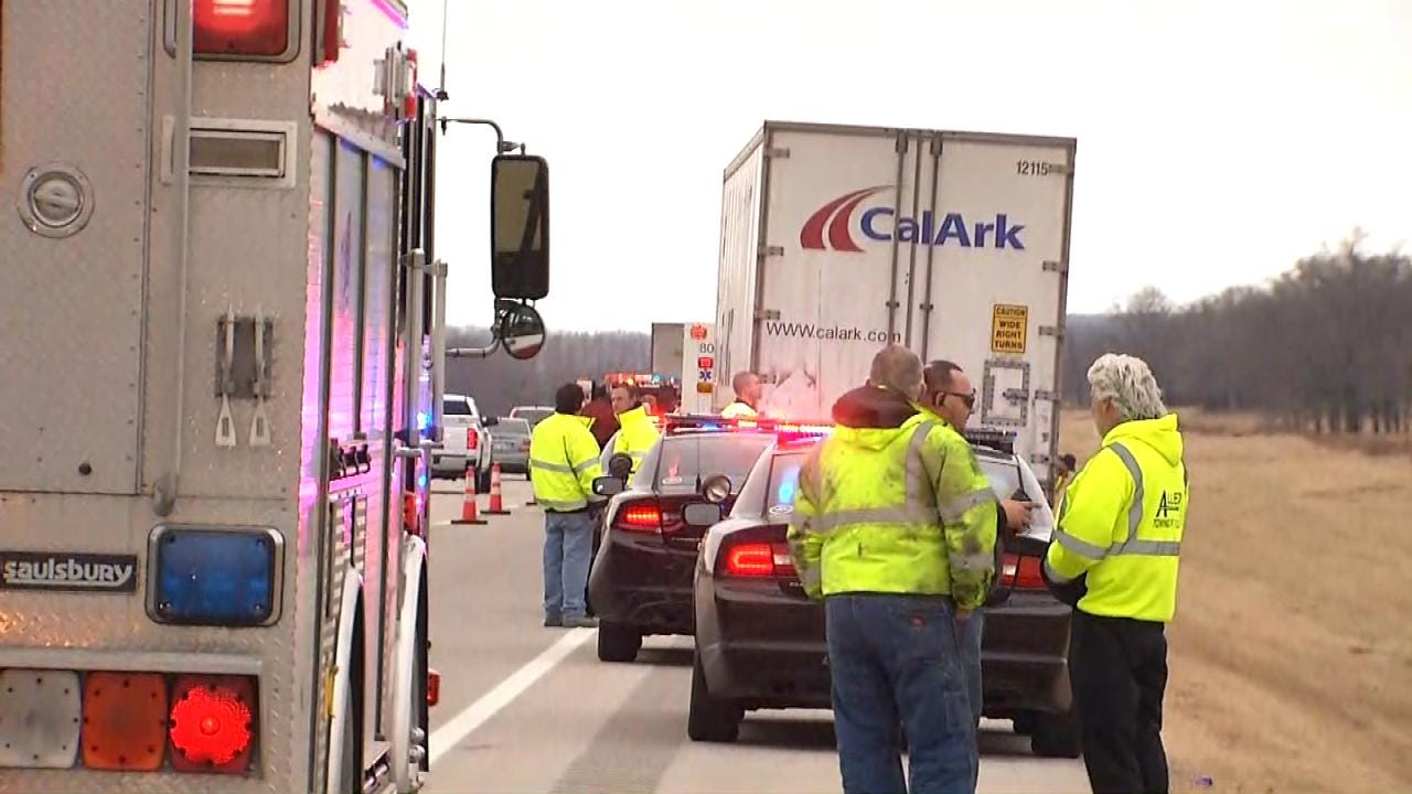 Tow Truck Convoy Honors Tulsa Worker Killed On Highway