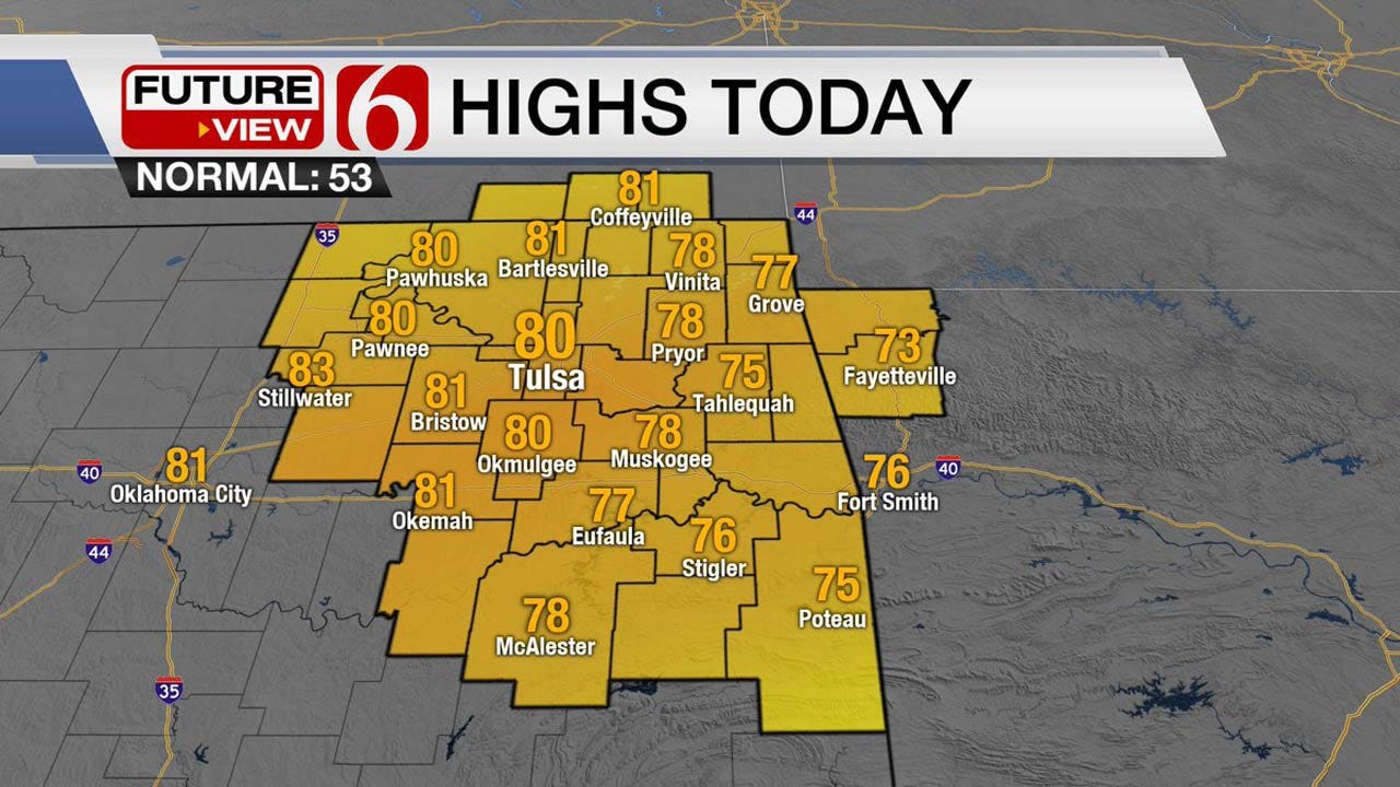 Spring Weather Today, Winter Returns To Oklahoma Friday