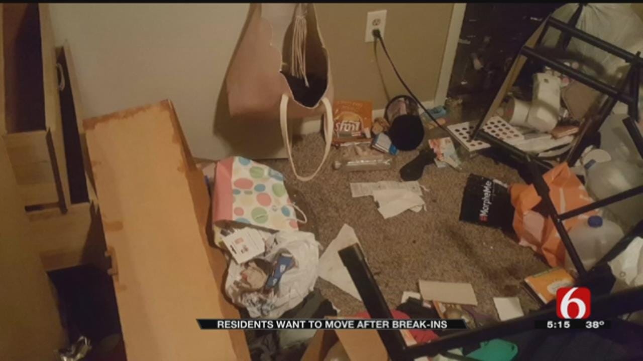 Tulsa Woman Says Apartment Could've Prevented BreakIns