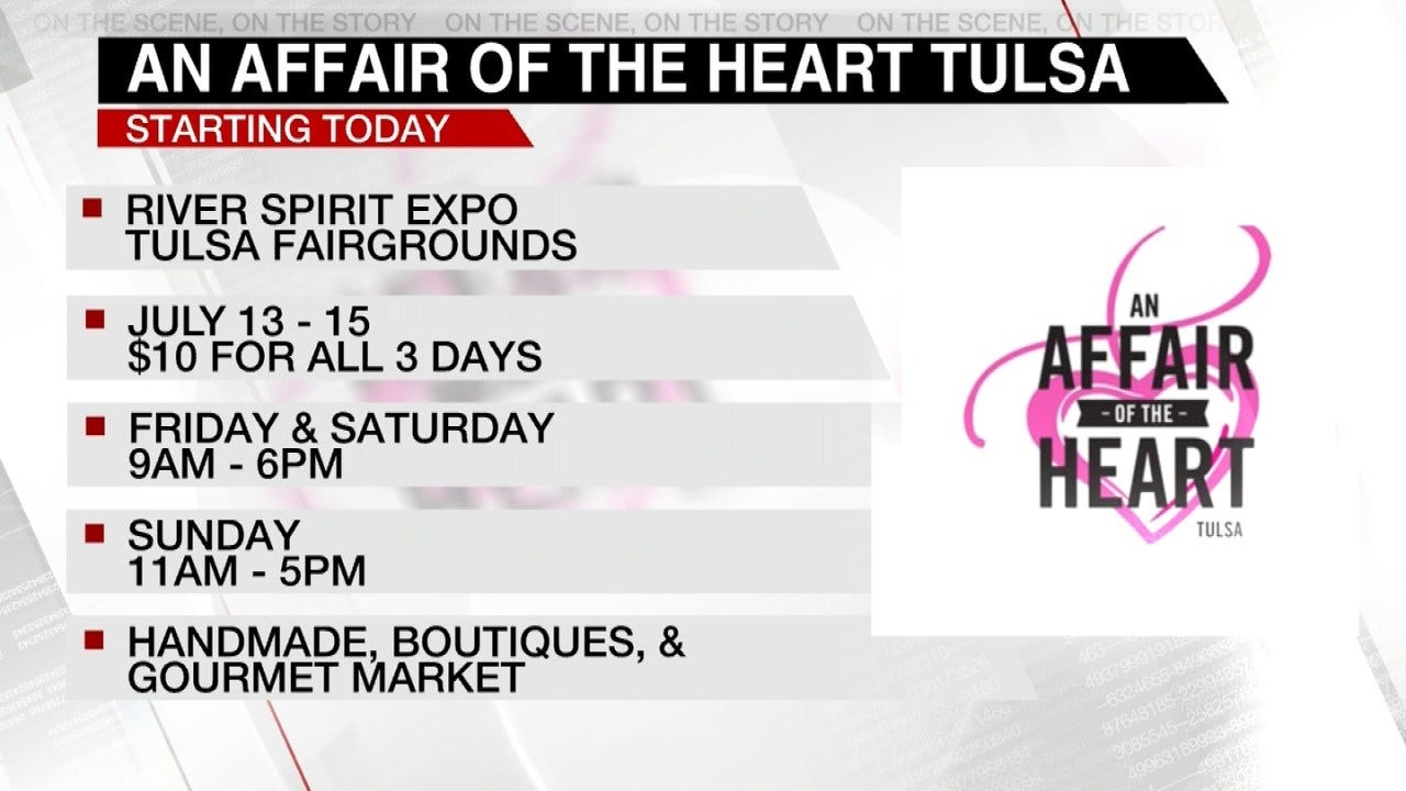 Affair Of The Heart Kicks Off At Tulsa's River Spirit Expo