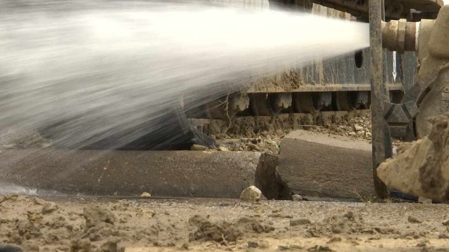 Crews Busy Repairing Dozens Of Water Line Breaks In Just A Few Days