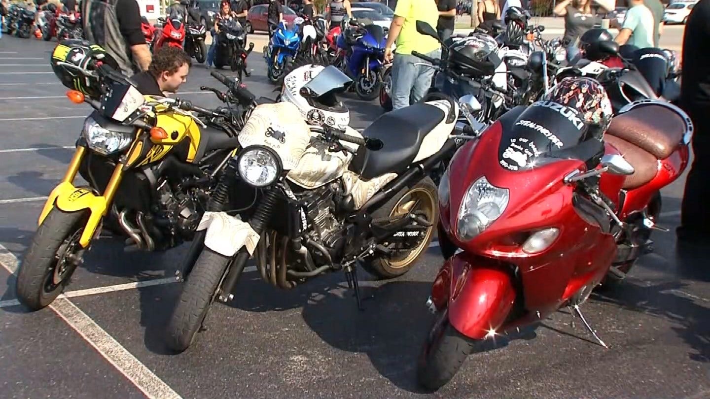 Memorial Motorcycle Ride Held For Woman Struck By Semi