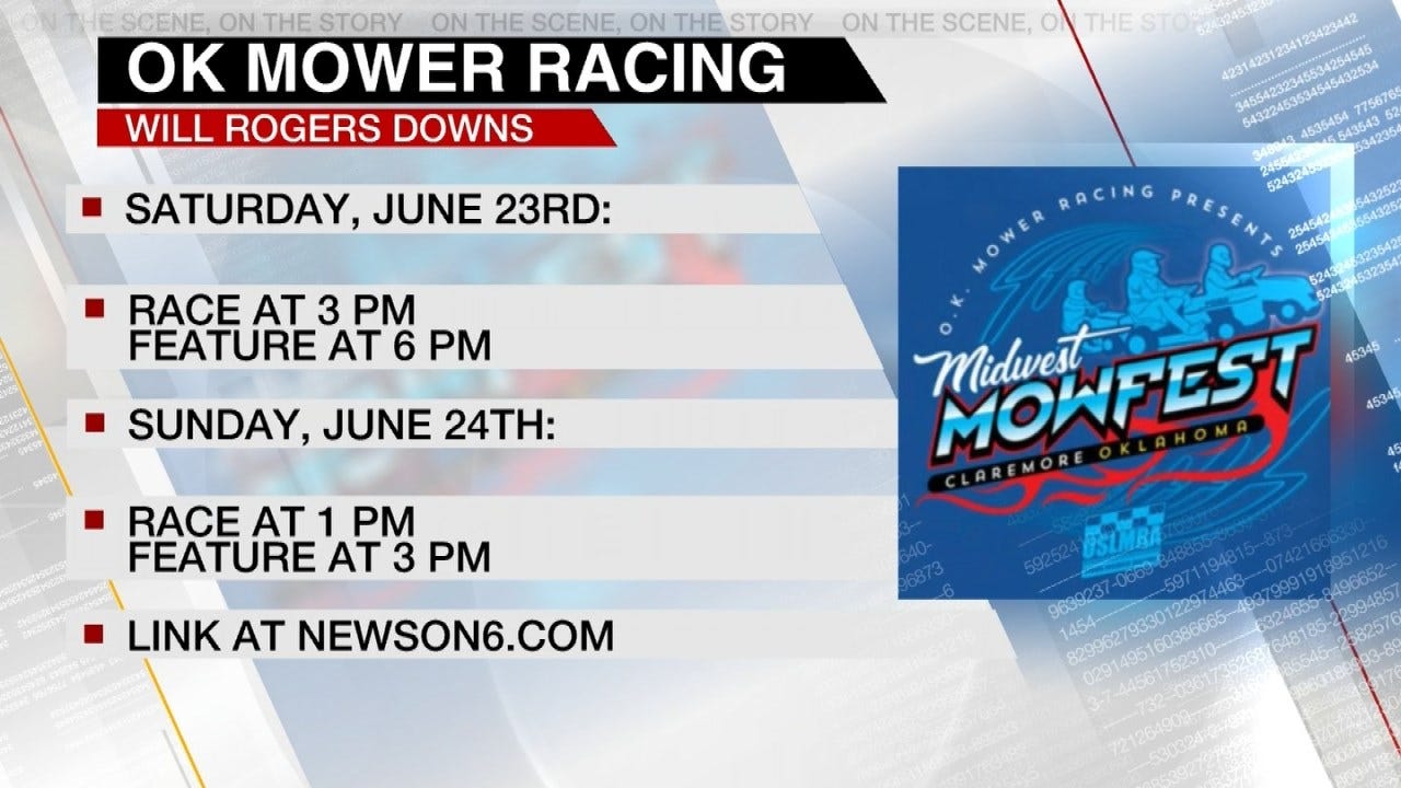 Lawn Mower Racing At Claremore's Will Rogers Downs