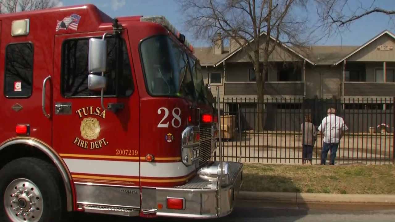 Family Displaced After Fire At Tulsa Apartment