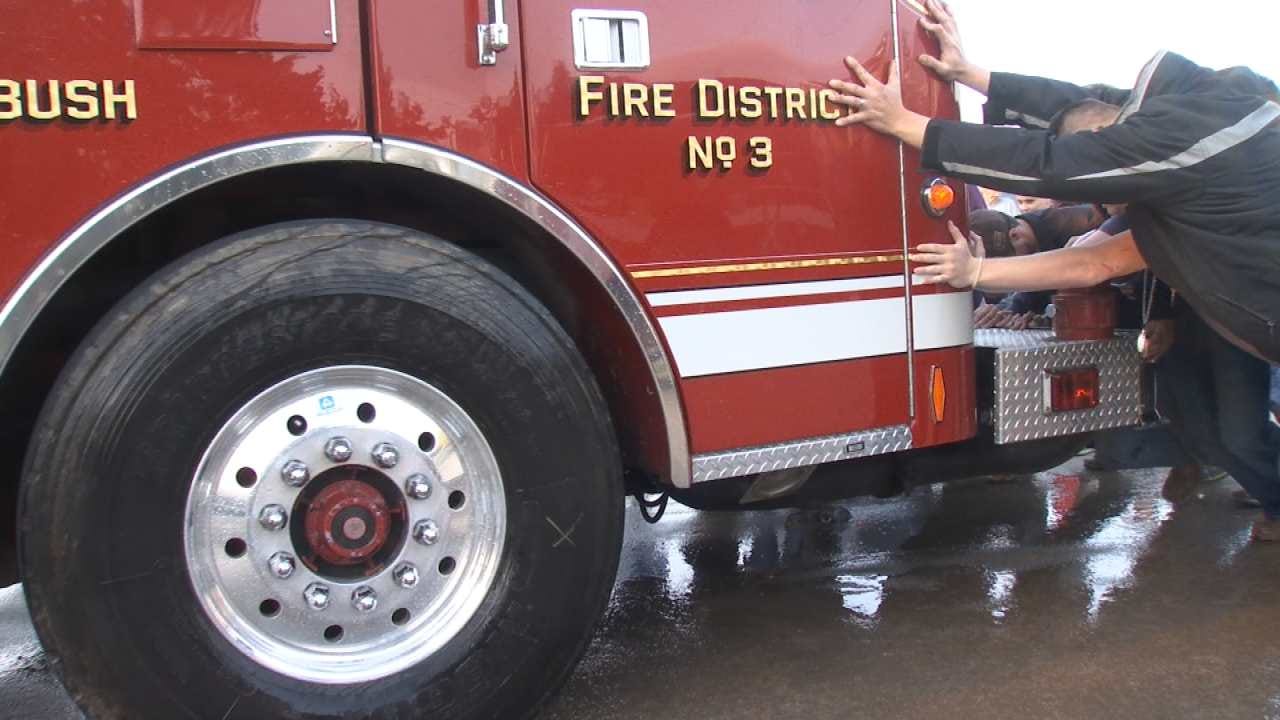 Mounds Fire Department New Truck With An Old Tradition