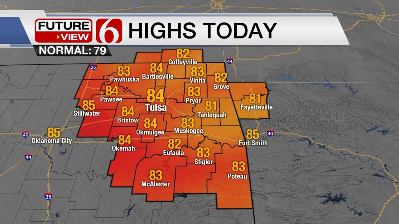 More Showers Possible, After Storms Roll Across Northeast Oklahoma