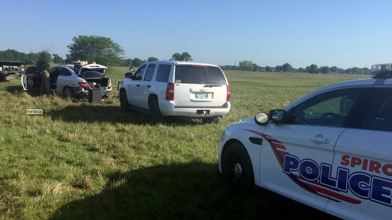 Two Arrested Following LeFlore County Police Chase