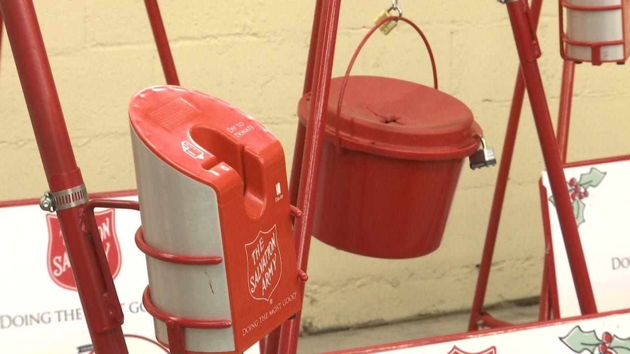 Salvation Army Says Red Kettles Often Filled With More Than Coins