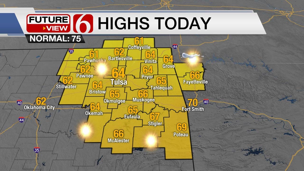 Fall Weather Returns To Eastern Oklahoma