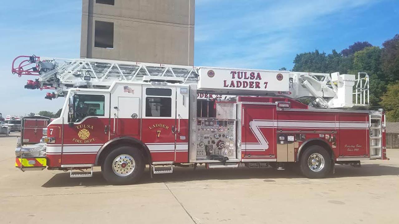 Two New Aerial Trucks Delivered To The Tulsa Fire Department Two New Aerial Trucks Delivered To The Tulsa Fire Department