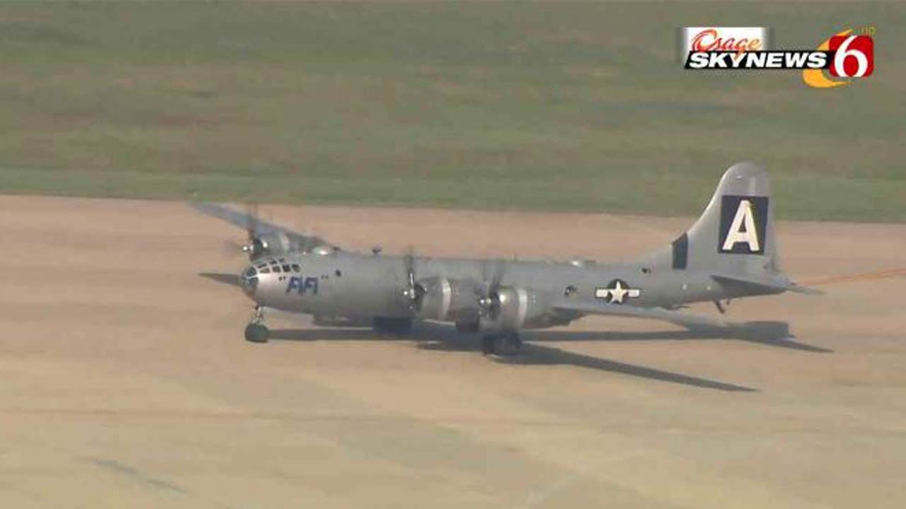 B-29 'FIFI' Visits Tulsa Air And Space Museum B-29 'FIFI' Visits Tulsa Air And Space Museum
