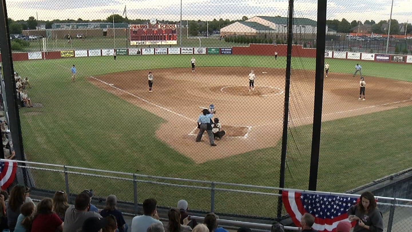 Owasso Softball Team Holds Military Appreciation Night
