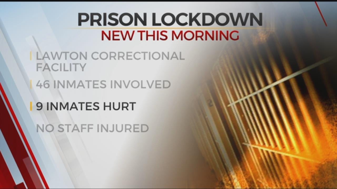Lawton Prison On Lockdown After Inmate Fight
