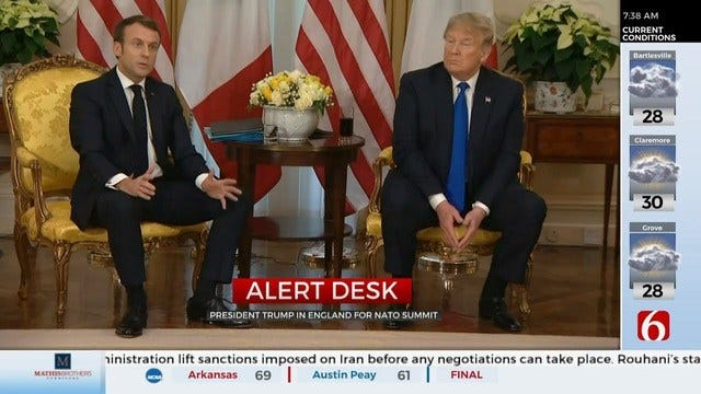 President Trump Meets With Leaders At NATO Summit