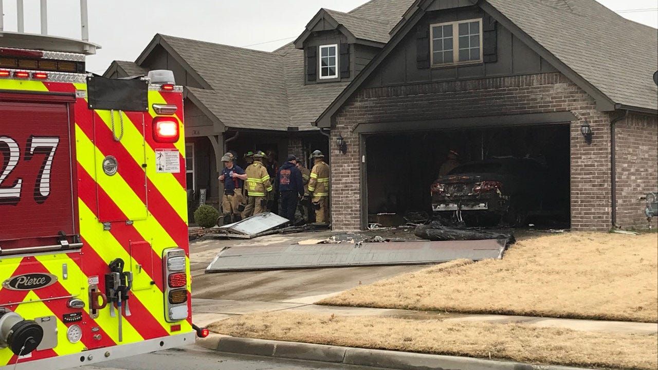 WATCH Video Shows East Tulsa House Fire