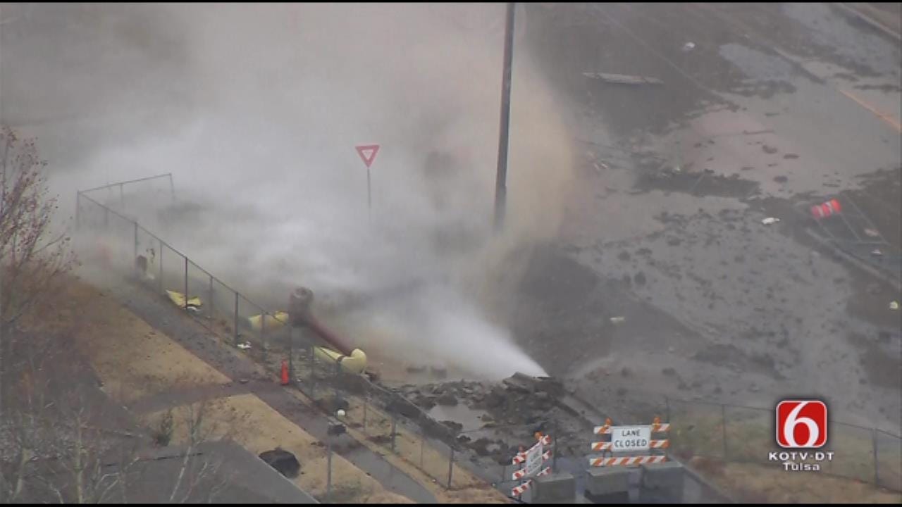 Thousands Without Heat After Tulsa Gas Line Explosion