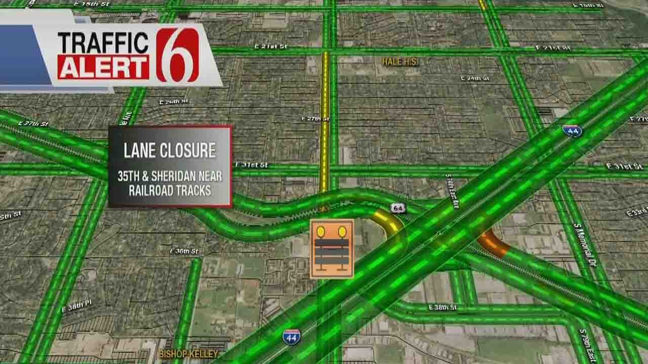 Waterline Repair To Close Lanes On Sheridan