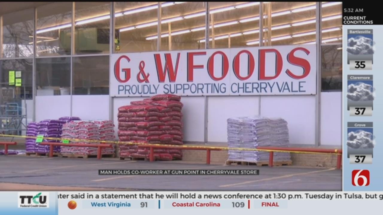 Police Investigate Shooting At Cherryvale Grocery Store