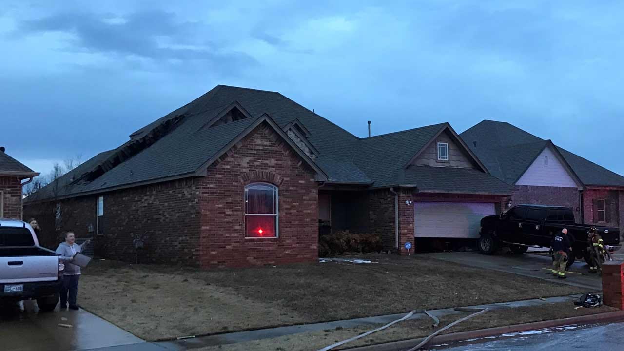 Broken Arrow House Fire Caused by Lightning