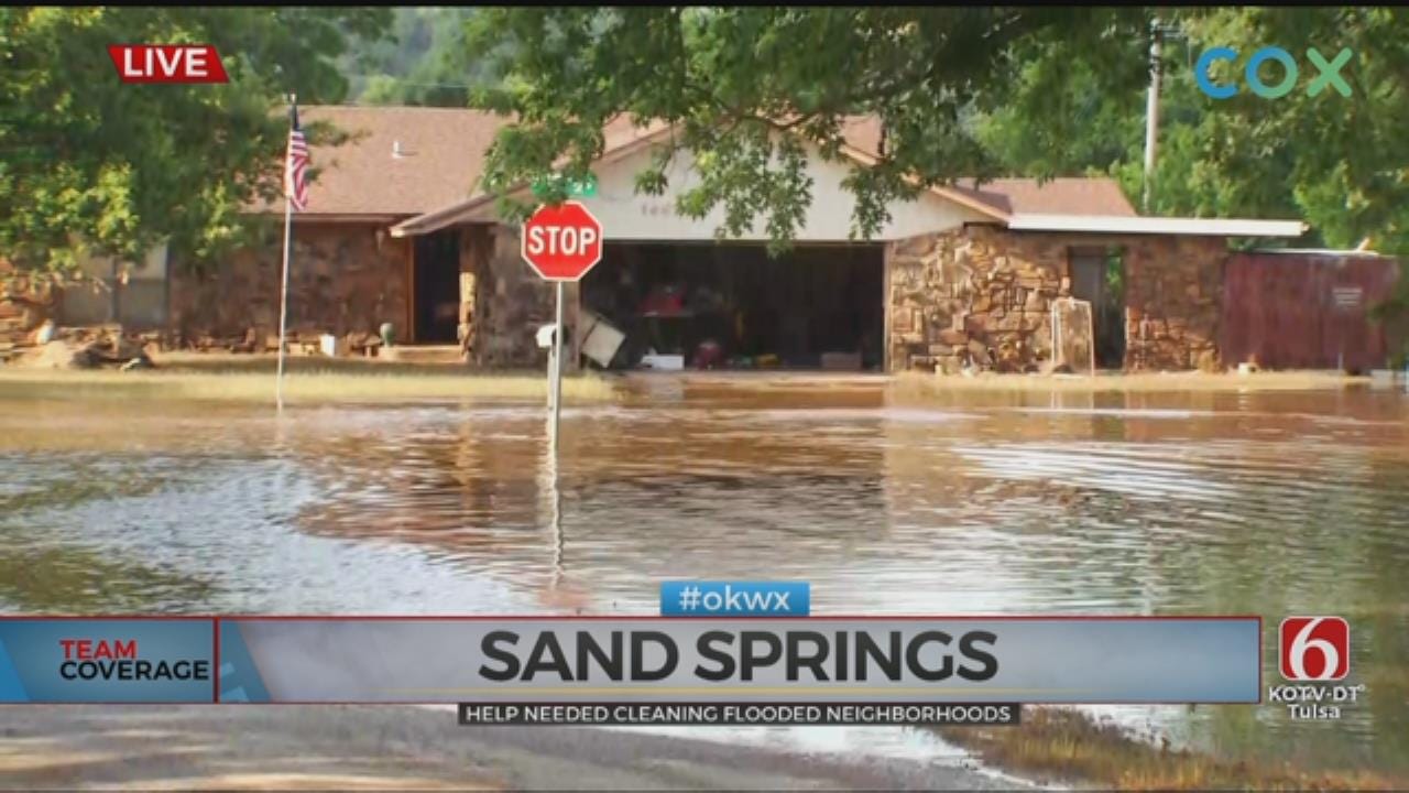 Volunteers Needed To Help Sand Springs Flood Victims Saturday