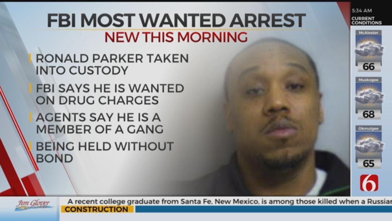 Wanted FBI Fugitive Arrested In Tulsa