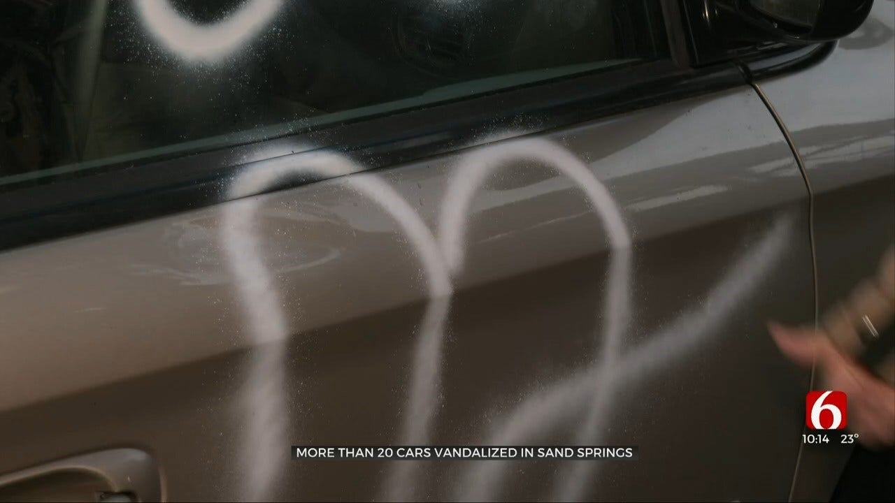 Sand Springs Community Upset Over Recent Vandalism Crimes