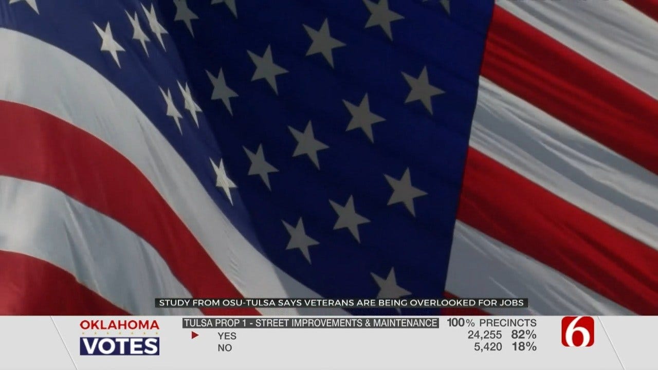 OSU Tulsa Study Finds Veterans Overlooked For Certain Jobs