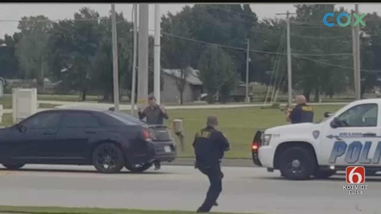WATCH: Man Accused Of Kidnapping Lyft Driver Arrested By Owasso Police