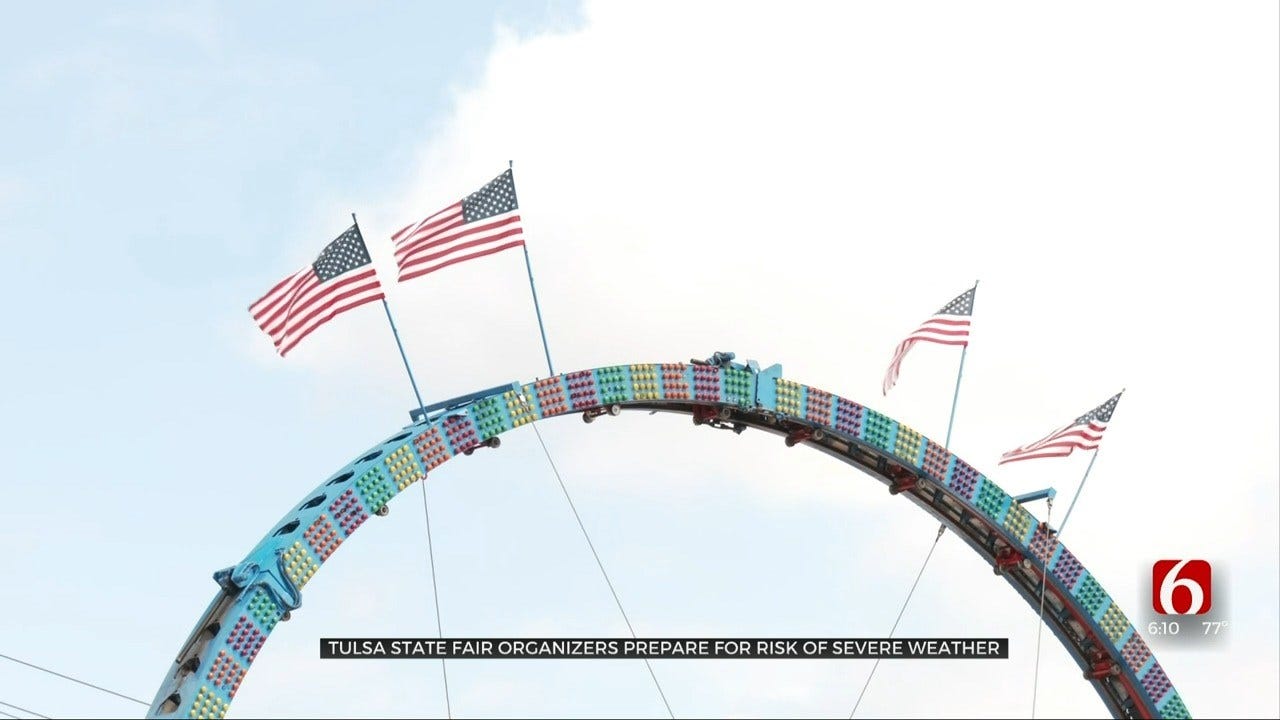 Tulsa State Fair Opens Day After Storms