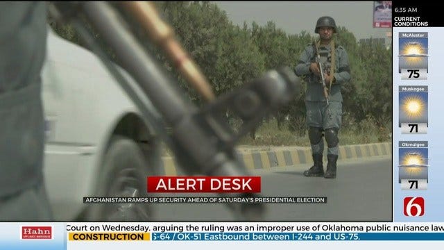 Taliban Threatens Afghanistan Polling Centers Ahead Of Voting
