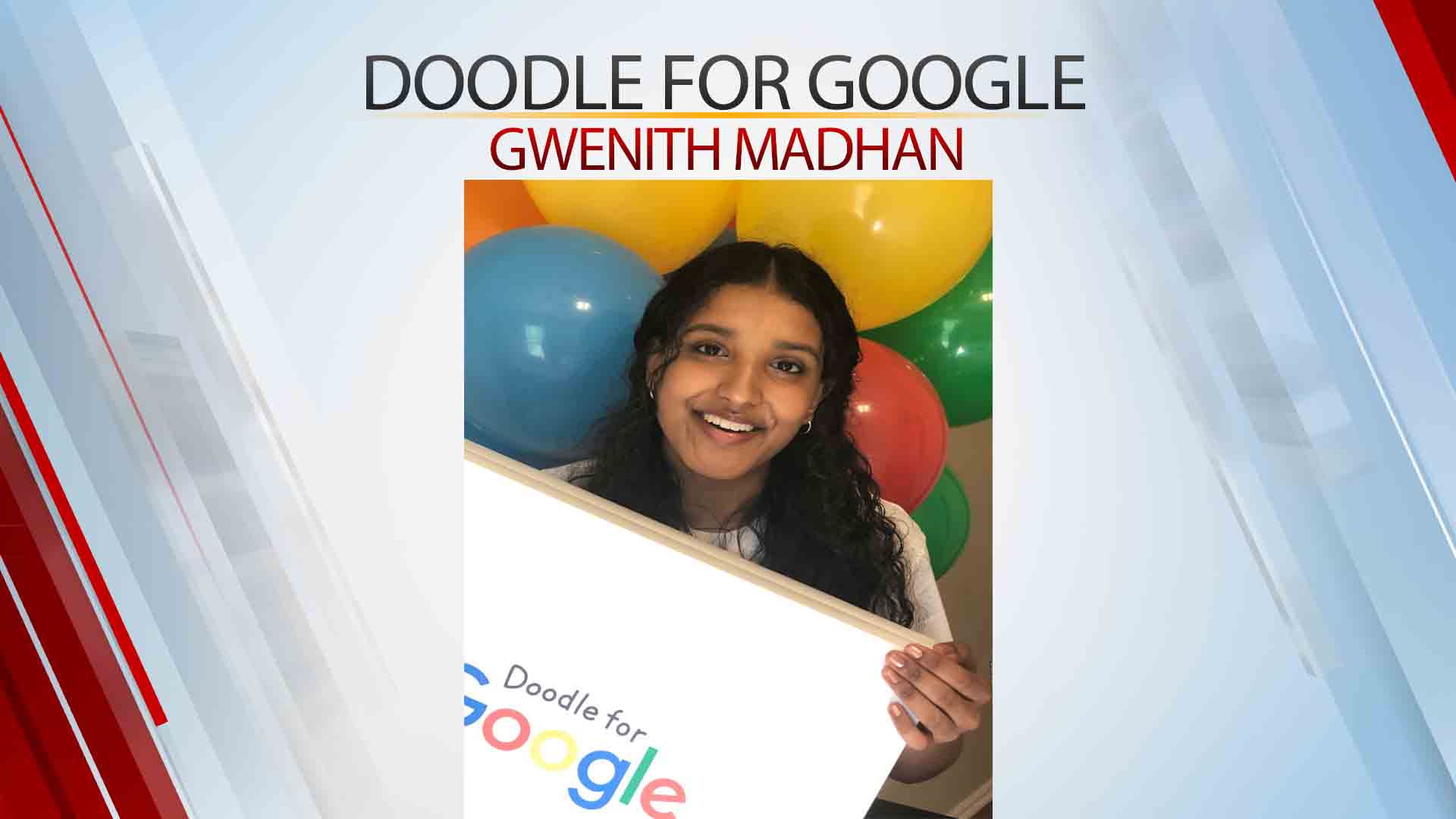 Jenks High School Student National Finalist For 'Doodle For Google' Competition