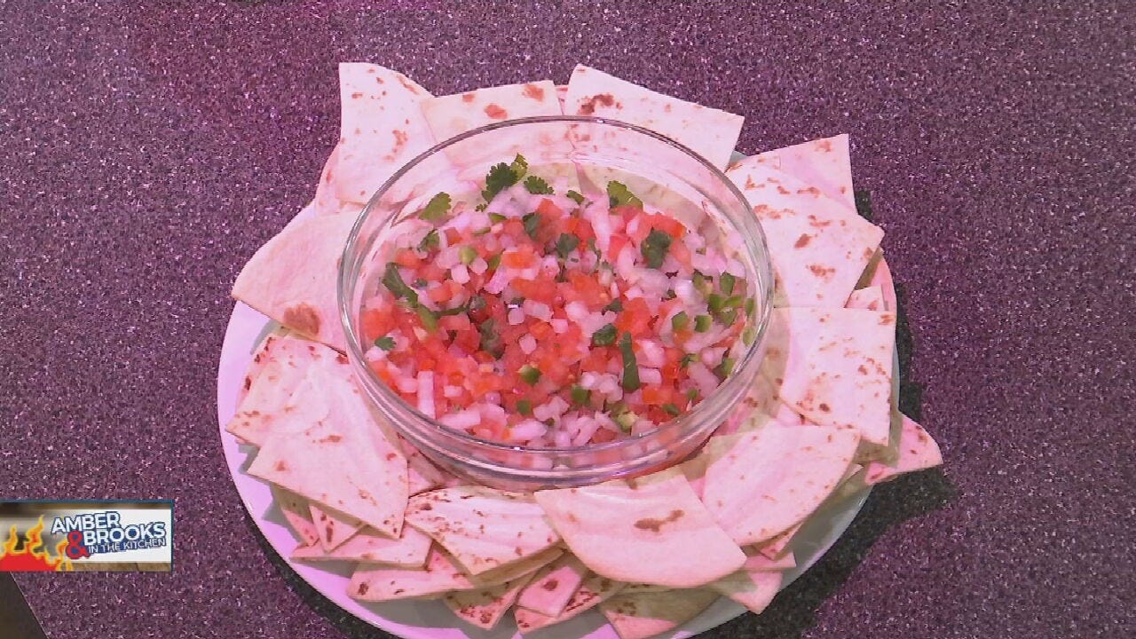 Amber's Dip Duo With Salt & Lime Chips